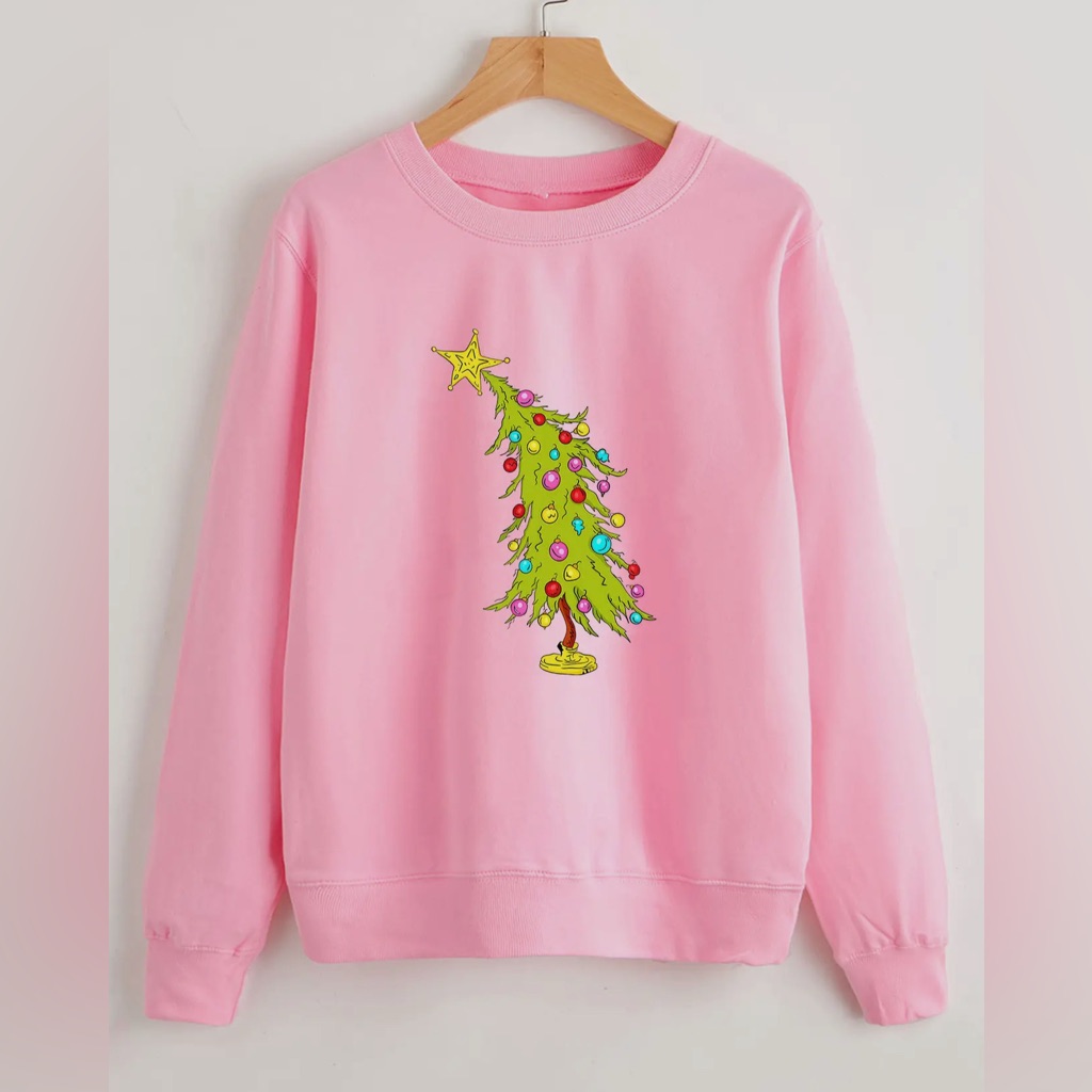 276 Grinch Tree Sweatshirt